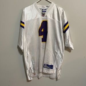NFL Reebok Minnesota Vikings Daunte Culpepper #4 Throwback Jersey Men’s Sz Large